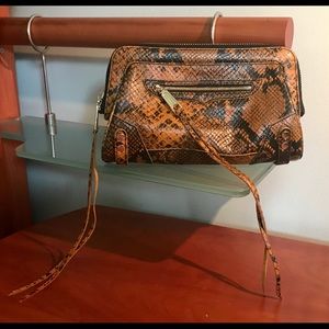 Rebecca Minkoff Clutch Python Print